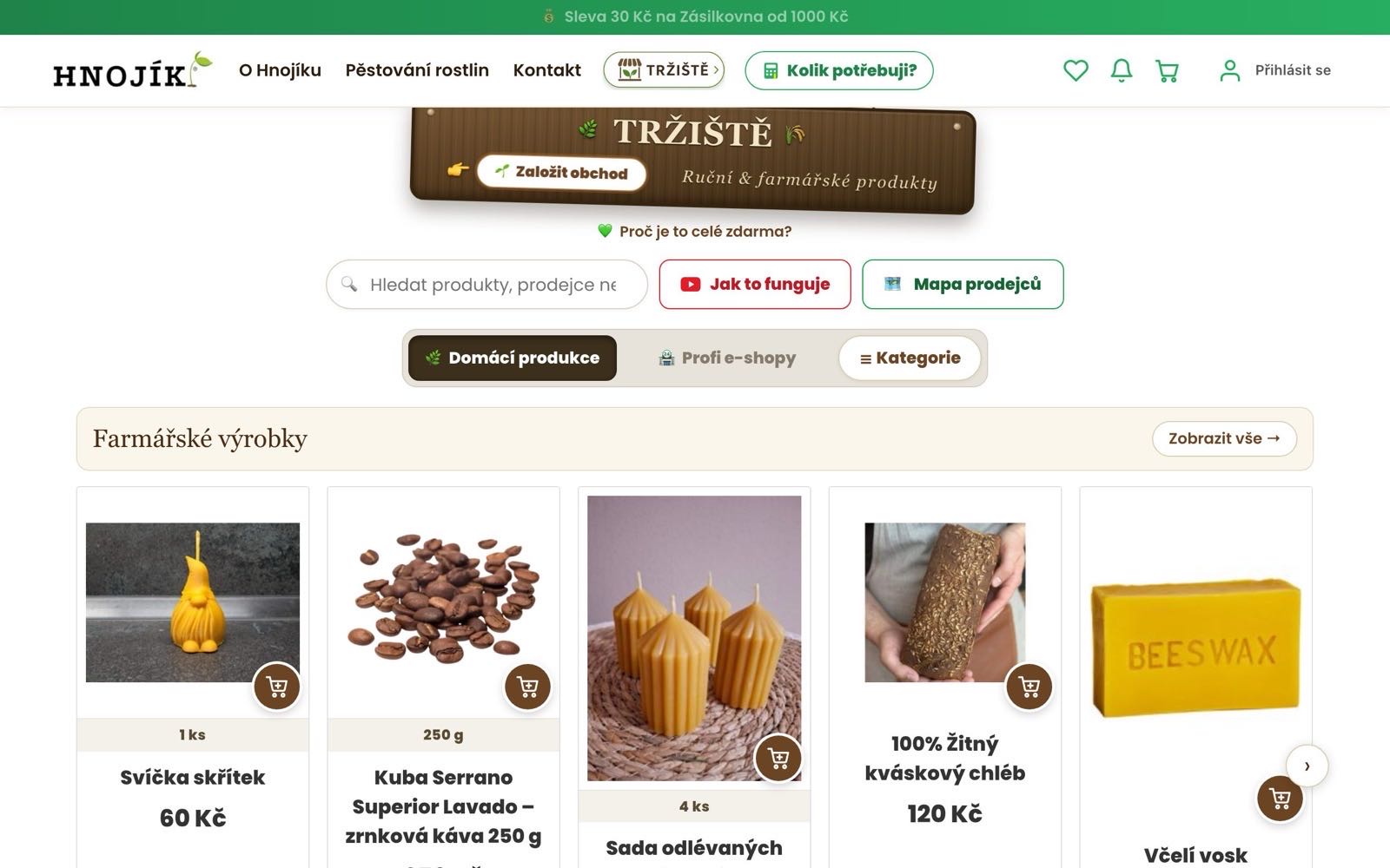 Náhled tržiště Hnojík